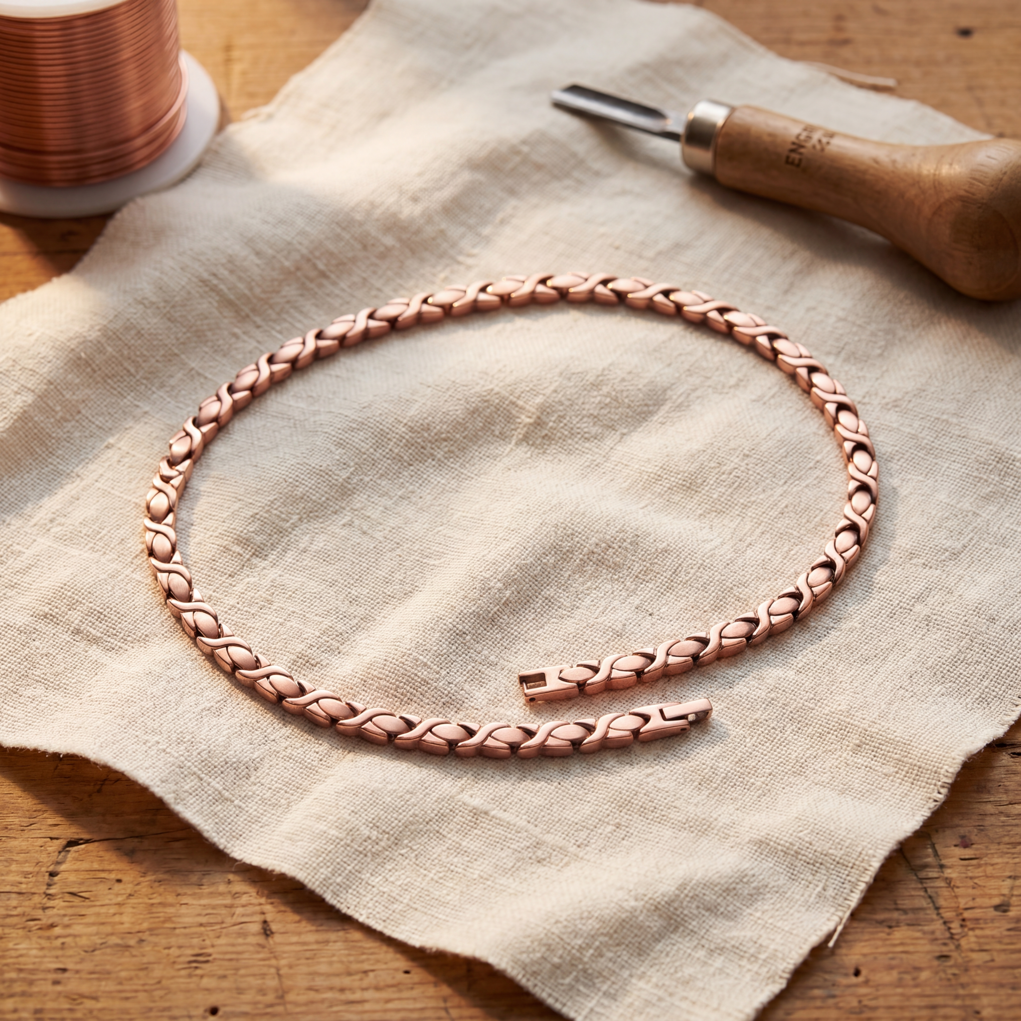 Smith's Cedar Copper Necklace