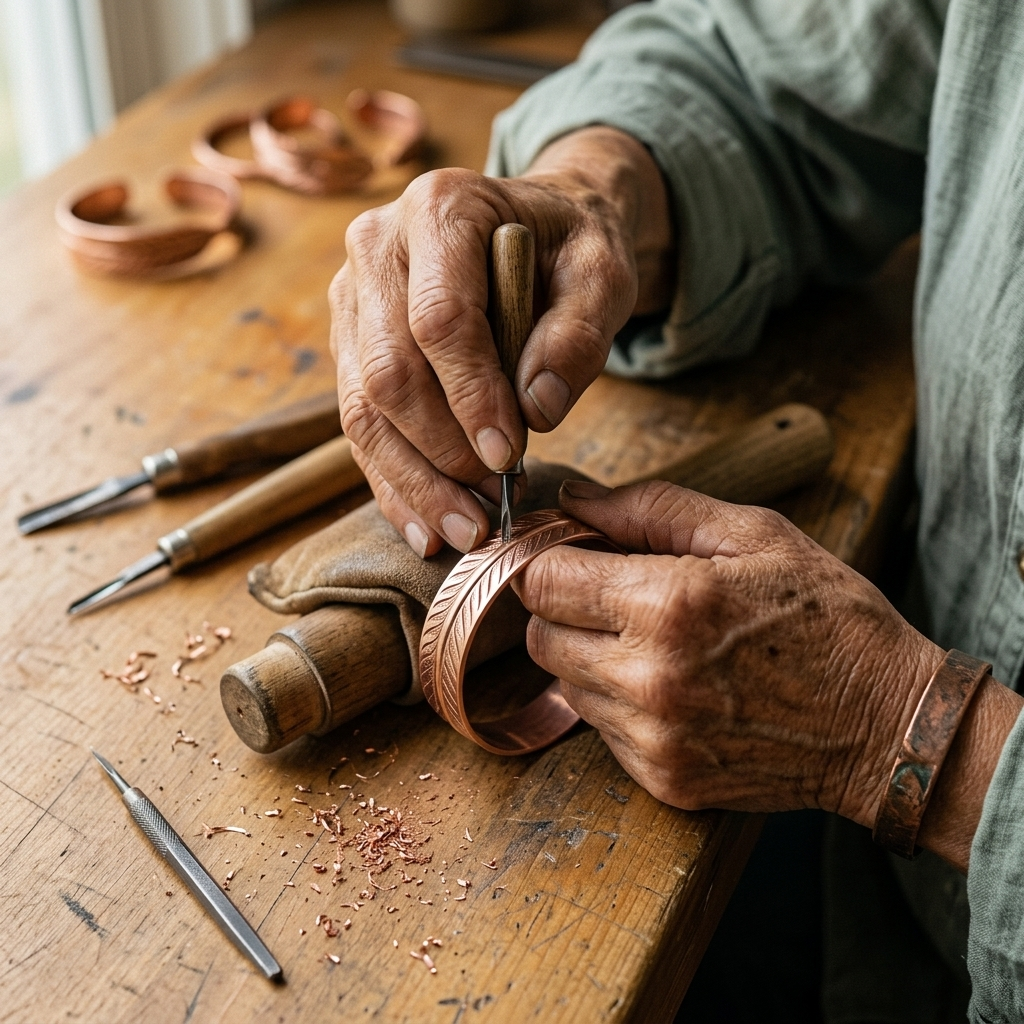 Smith's Root Copper Bracelet
