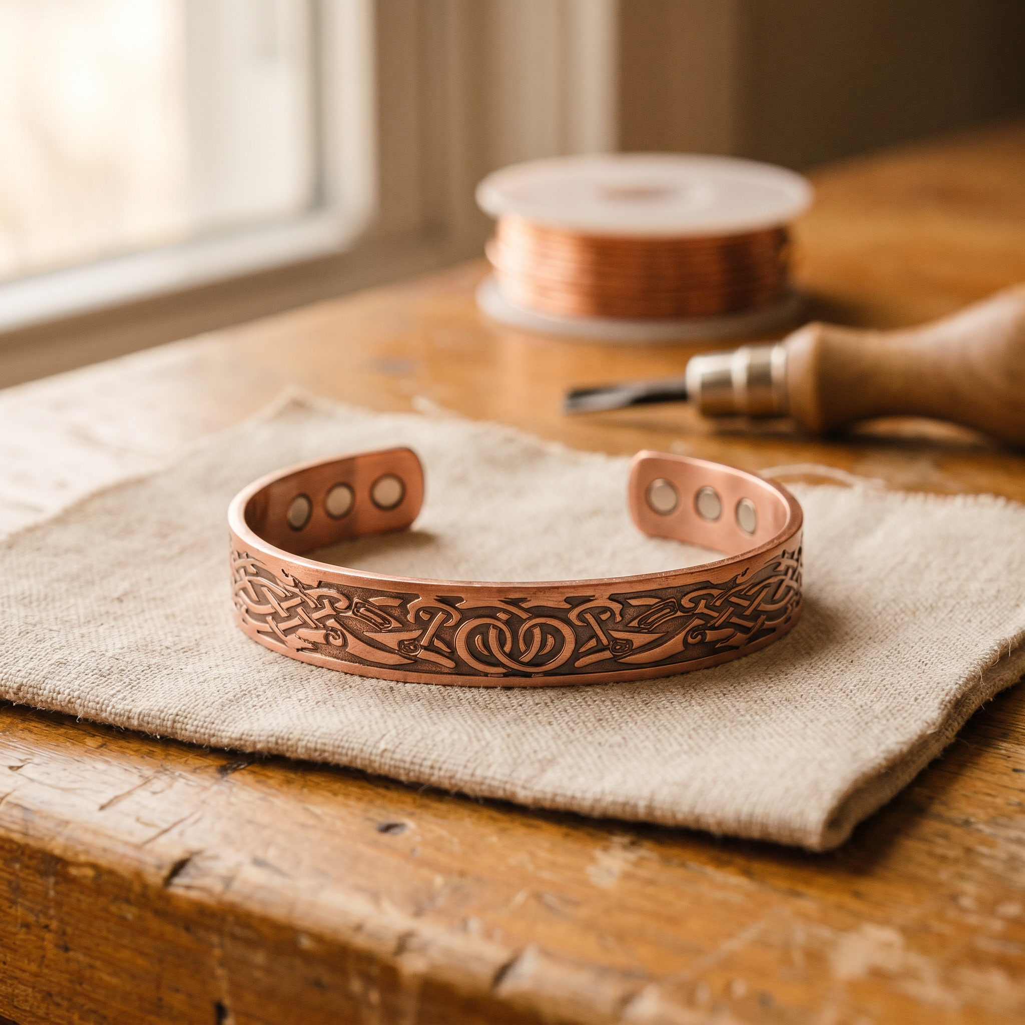 Smith's Moss Copper Bracelet