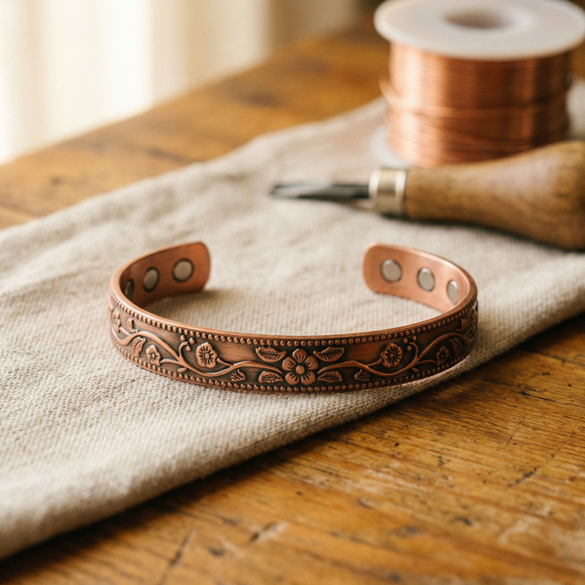 Smith's Knell Copper Bracelet