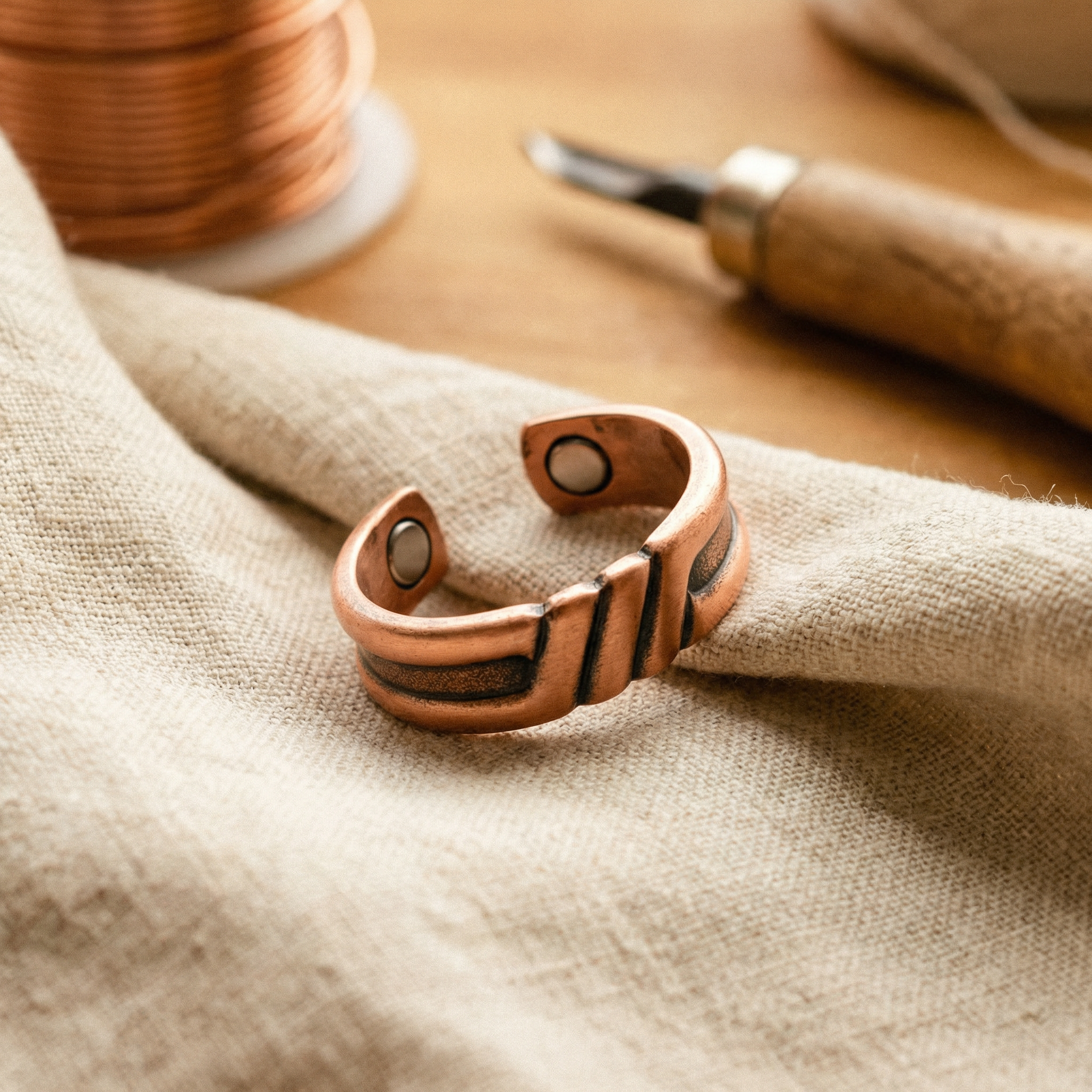 Smith's Peat Copper Ring