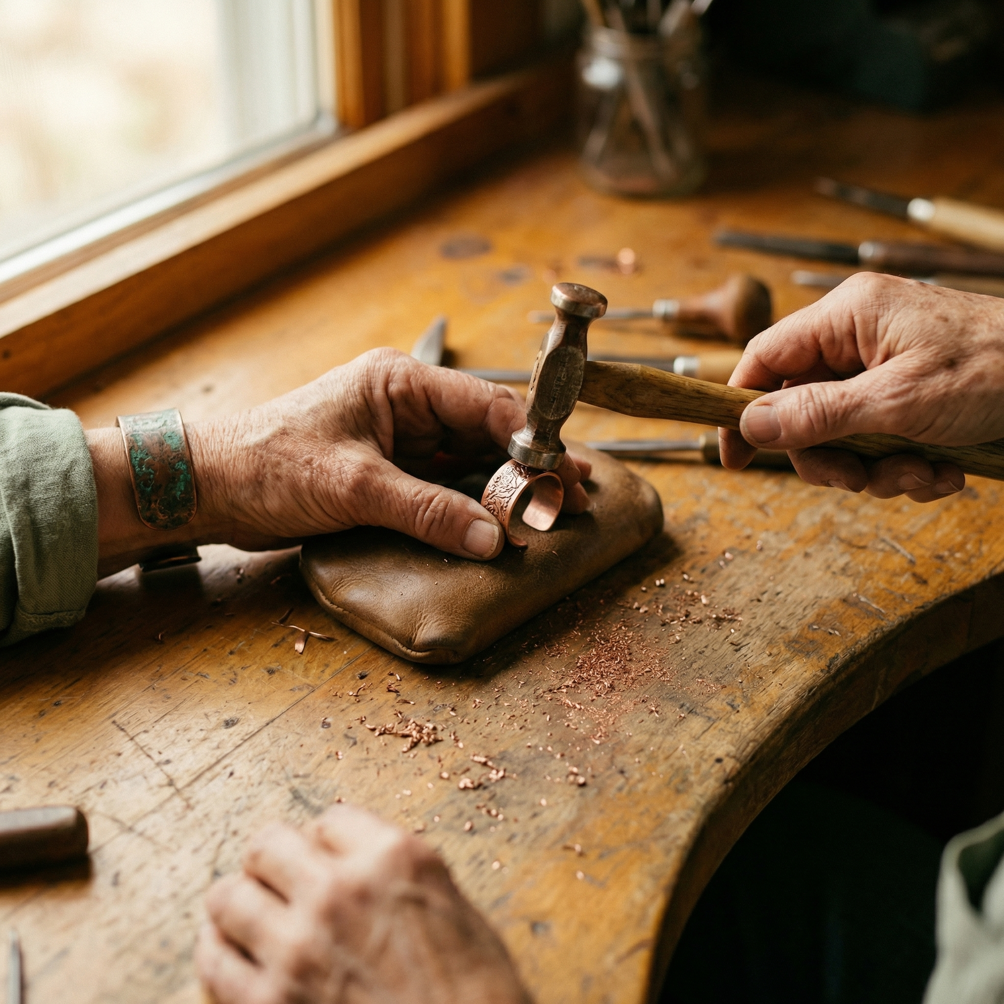 Smith's Bole Copper Ring
