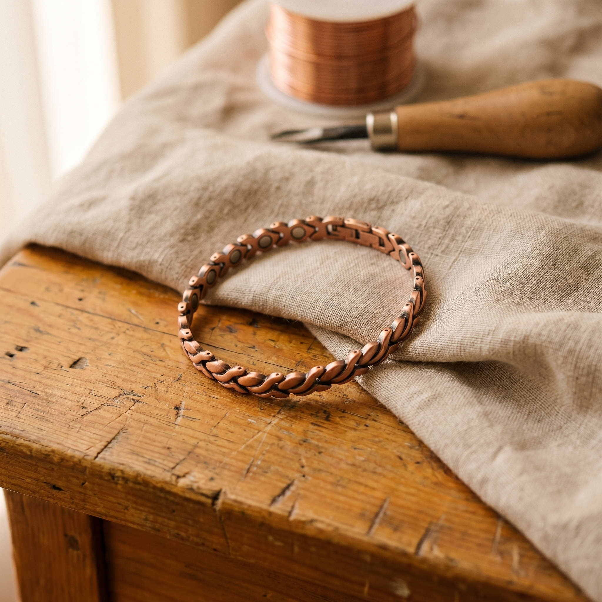 Smith's Dune Copper Anklet