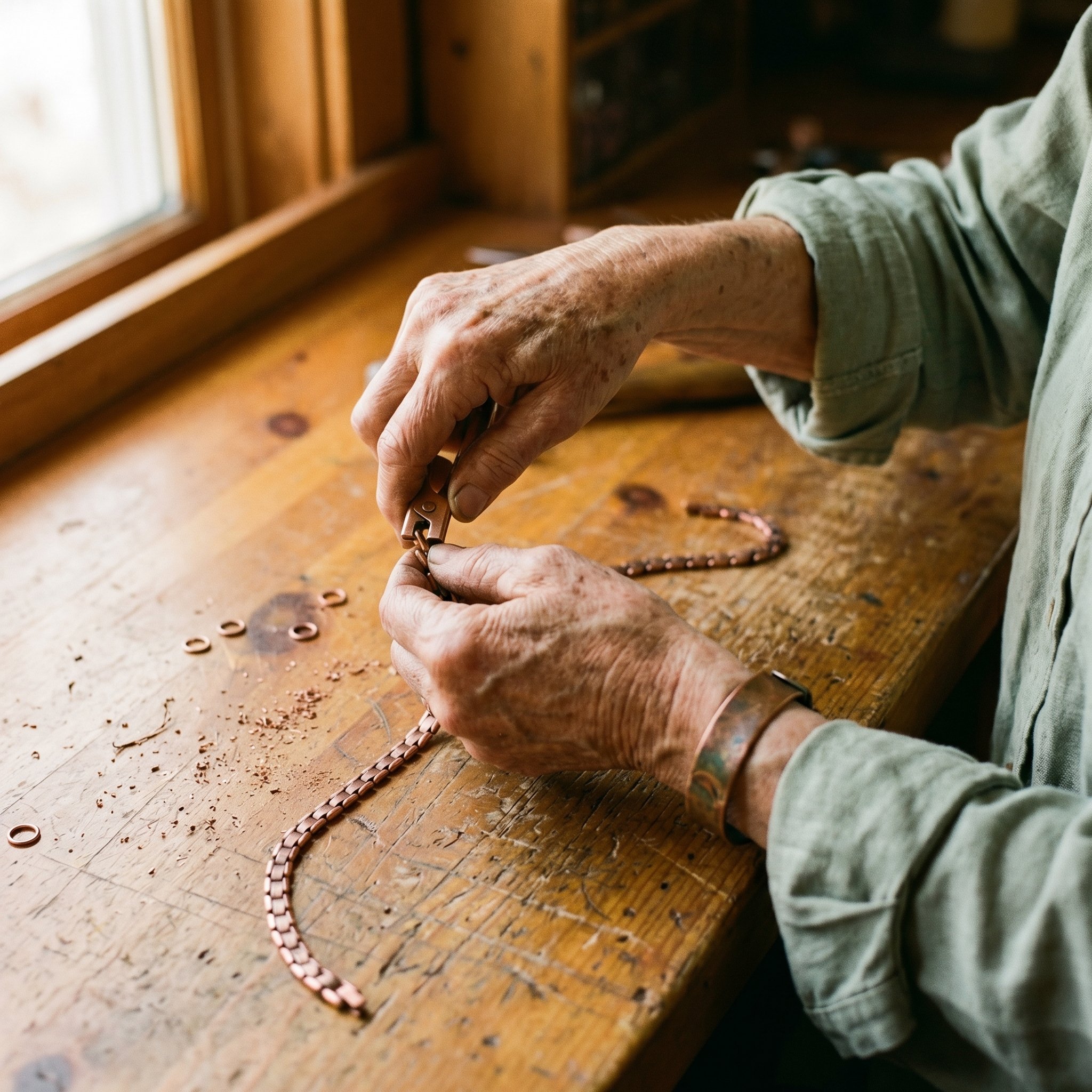 Smith's Haze Copper Necklace