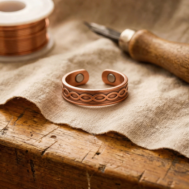 Smith's Char Copper Ring