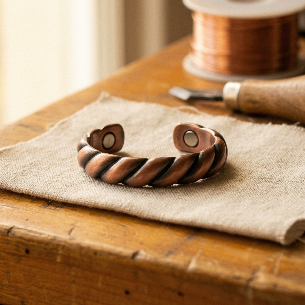 Smith's Tine Copper Ring
