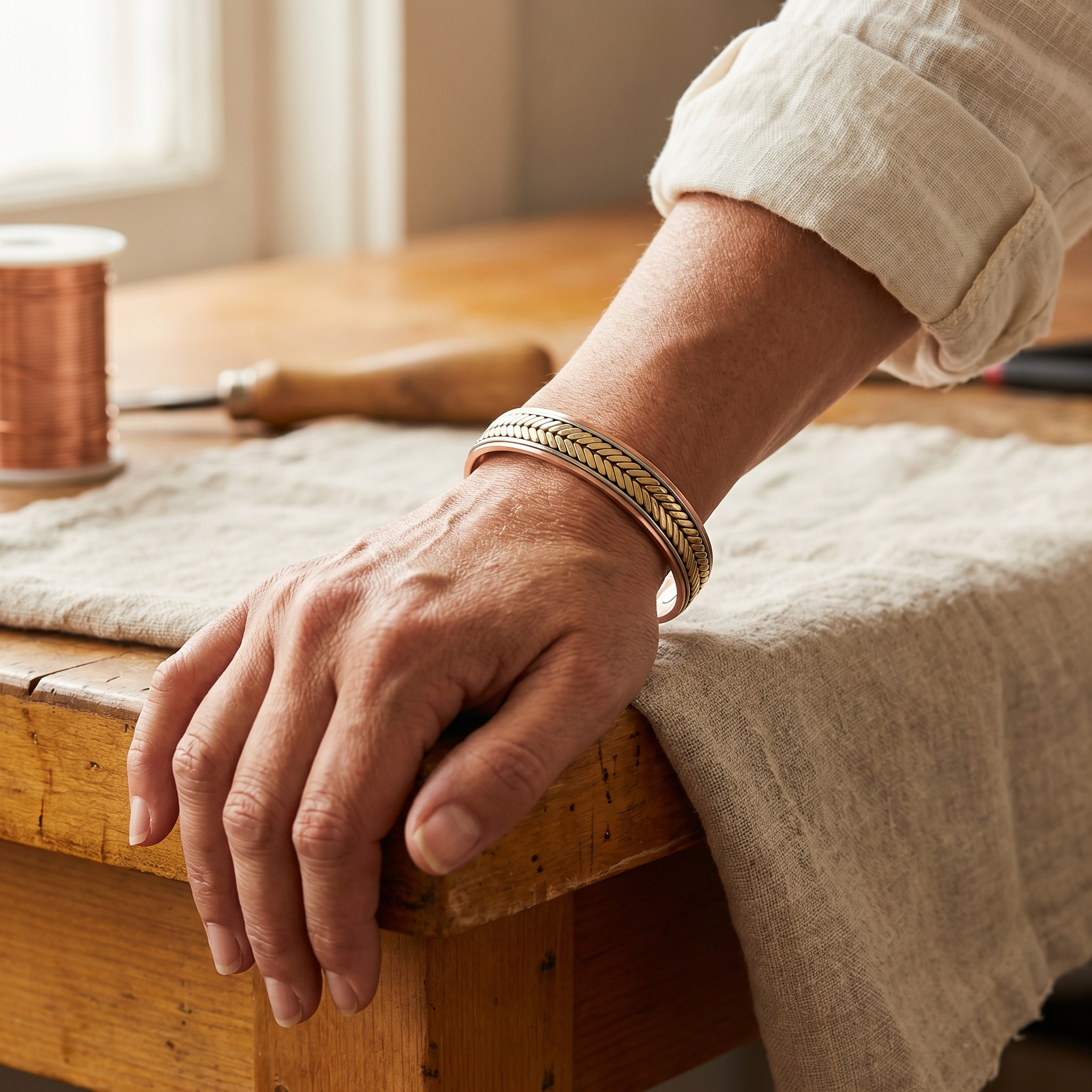 Smith's Harvest Copper Bracelet