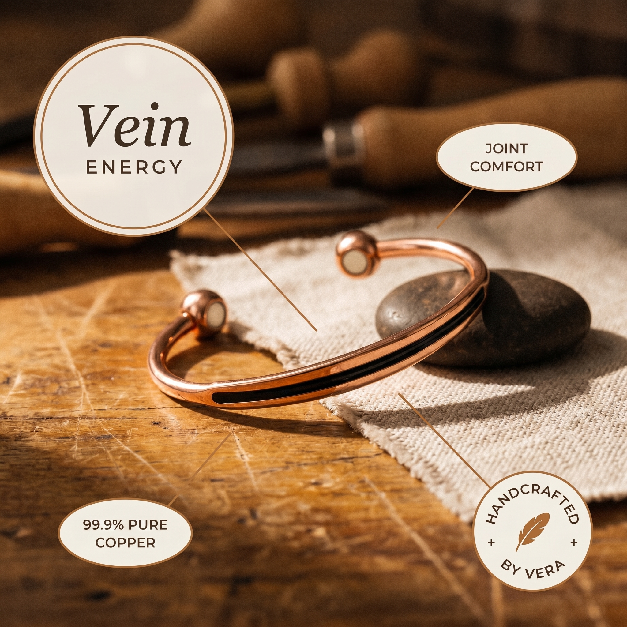 Smith's Vein Copper Bracelet