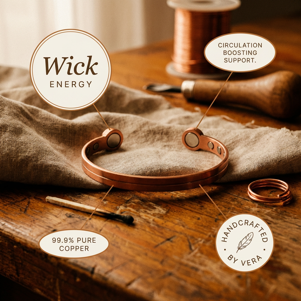 Smith's Wick Copper Bracelet