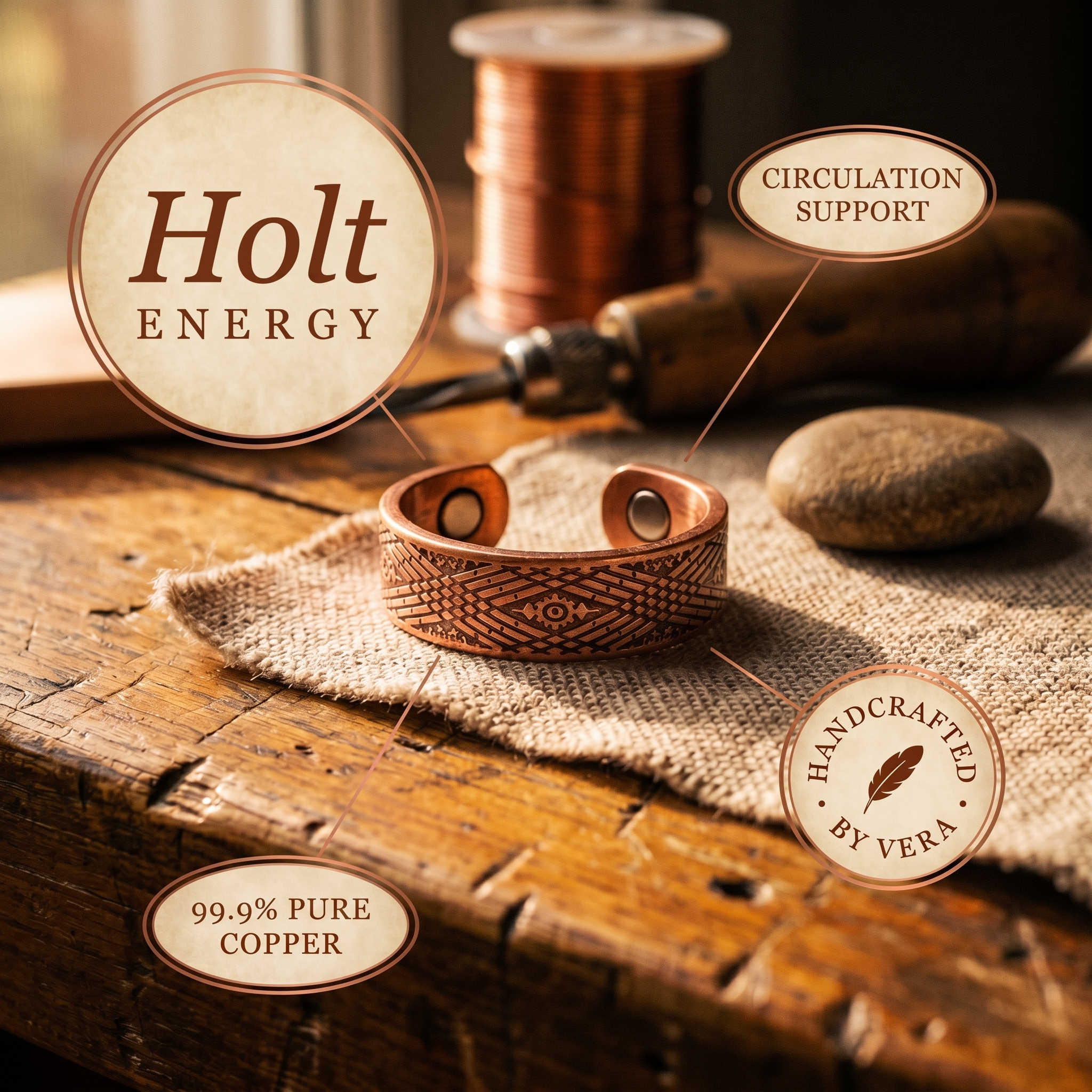 Smith's Holt Copper Ring