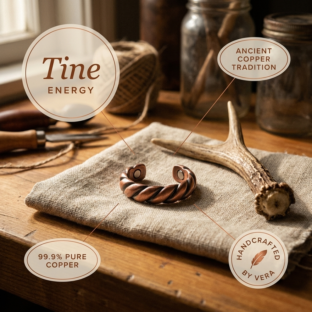 Smith's Tine Copper Ring