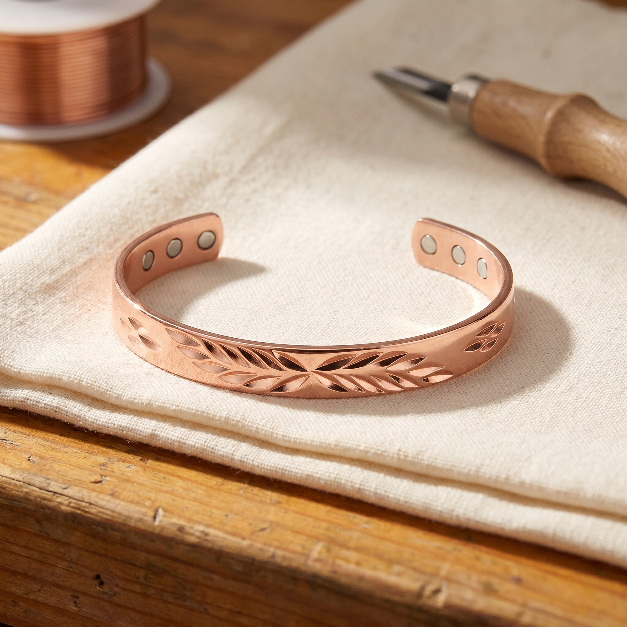 Smith's Lunar Copper Bracelet
