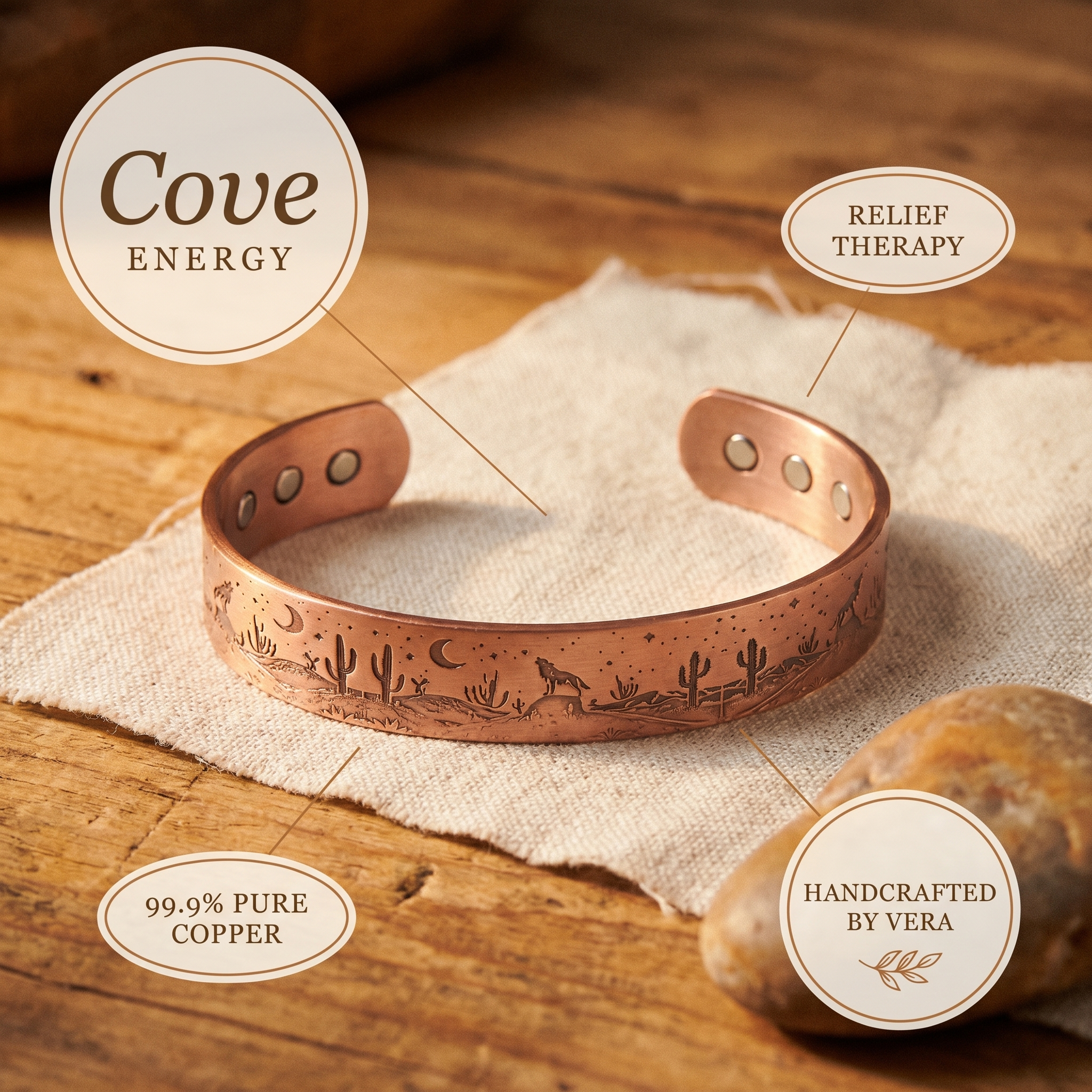 Smith's Cove Copper Bracelet