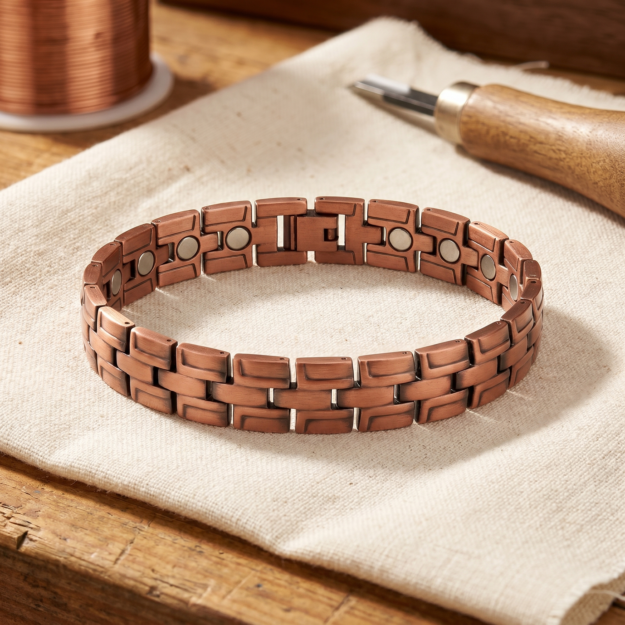 Smith's Gorse Men's Copper Bracelet