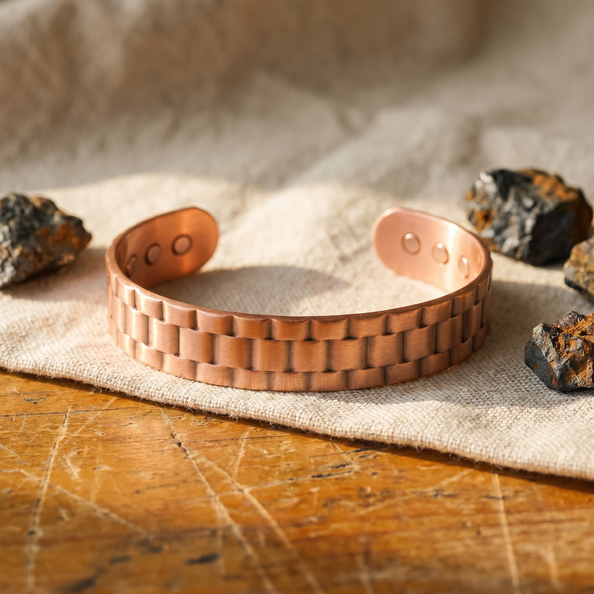 Smith's Ore Men's Copper Bracelet