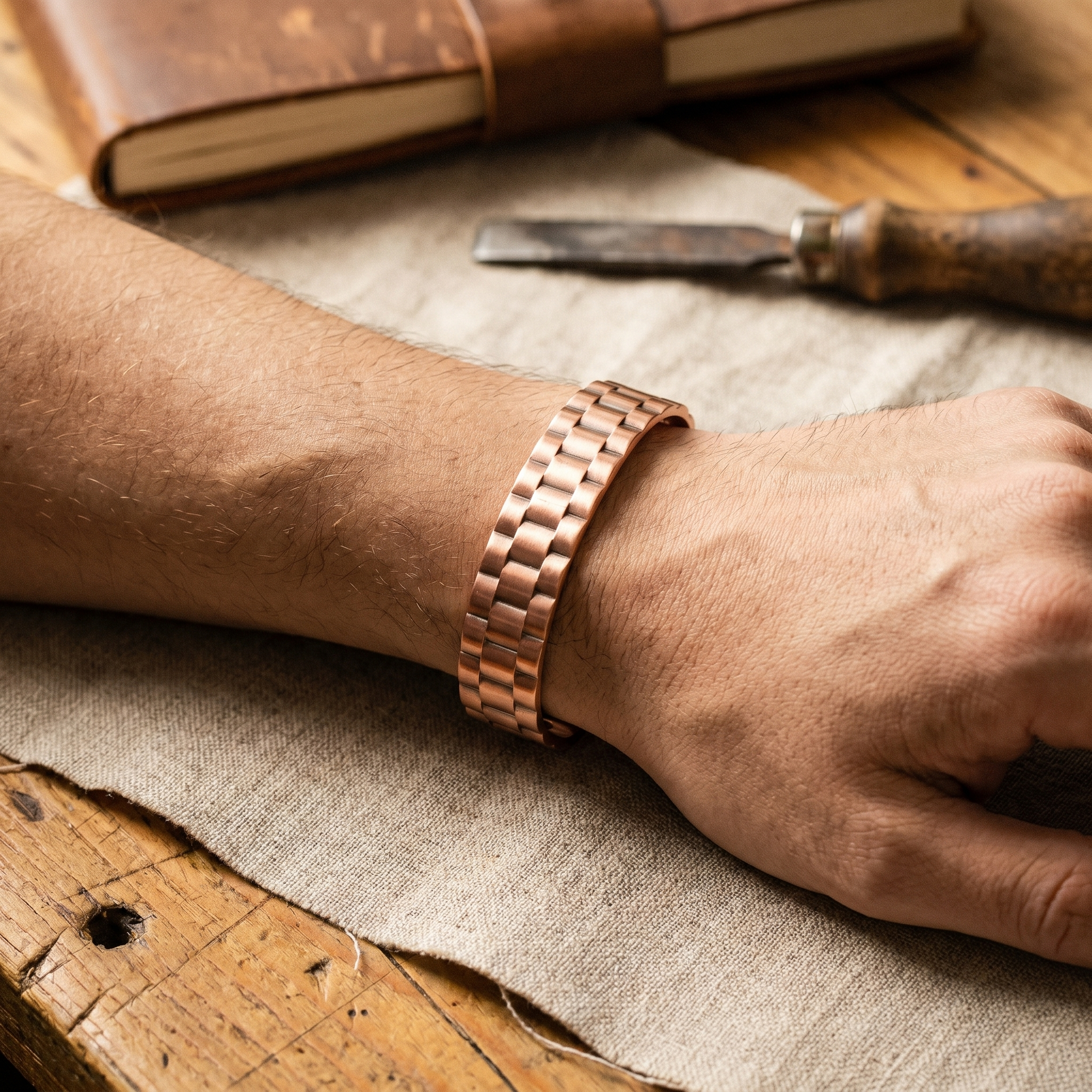 Smith's Ore Men's Copper Bracelet