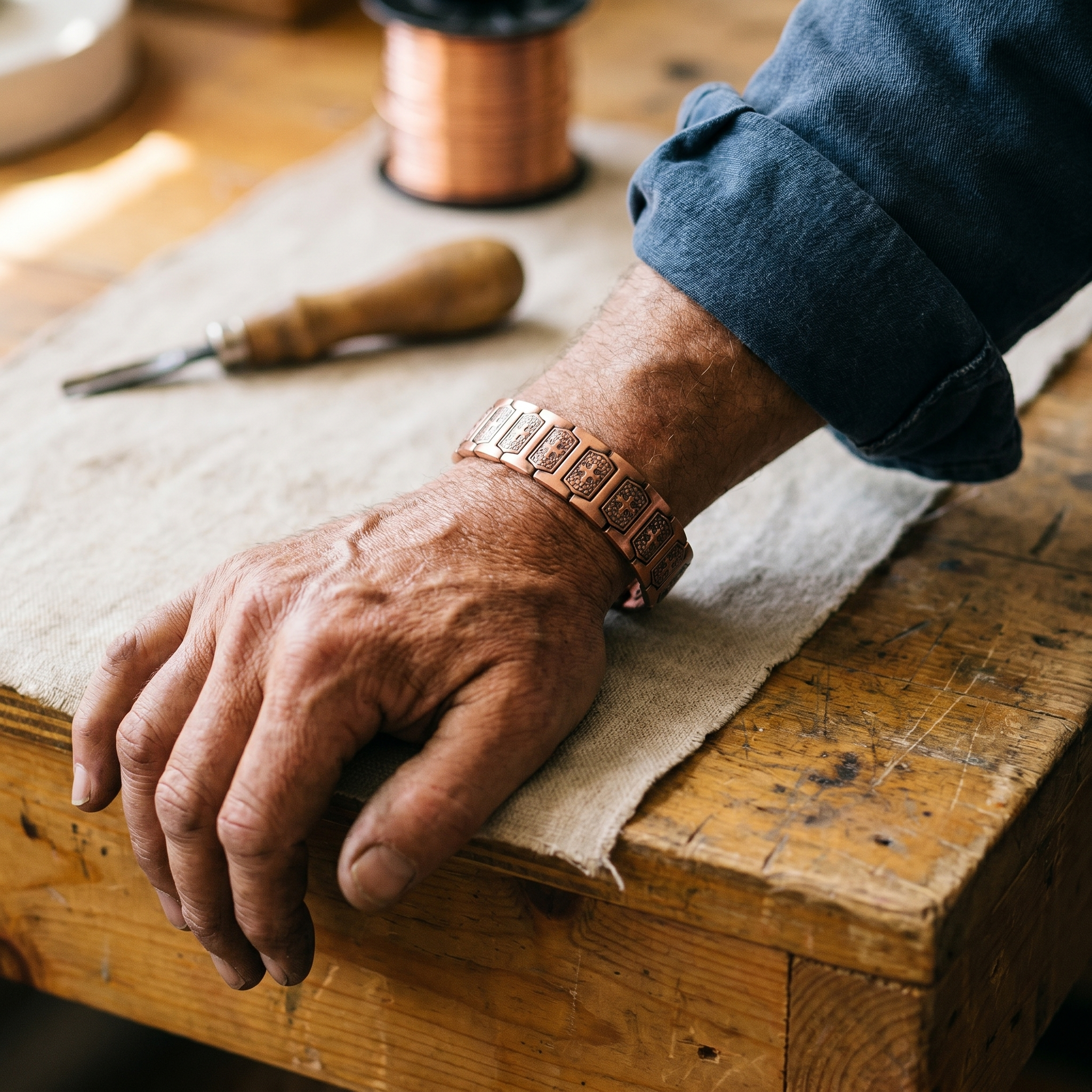 Smith's Gale Men's Copper Bracelet