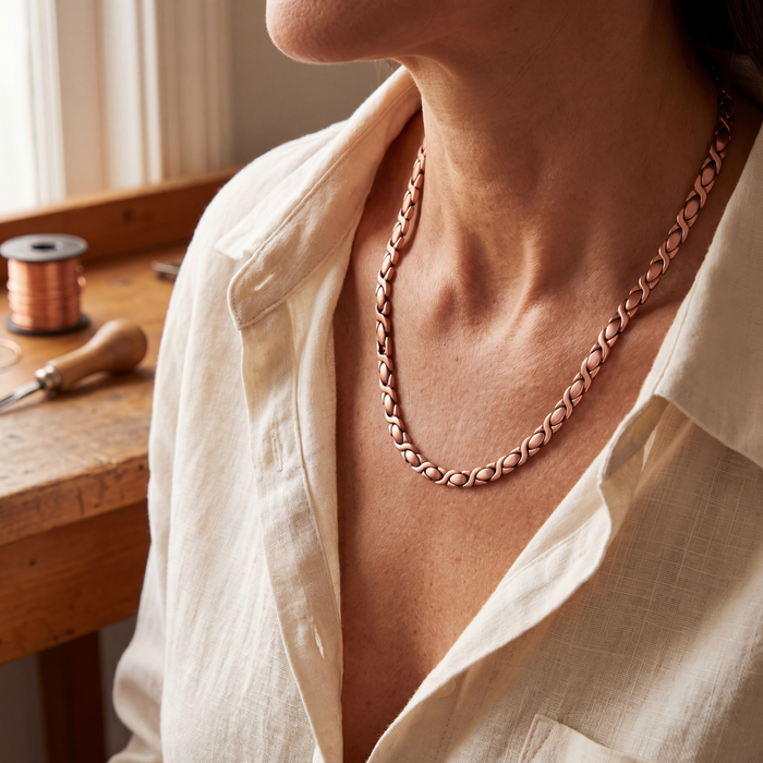 Smith's Cedar Copper Necklace