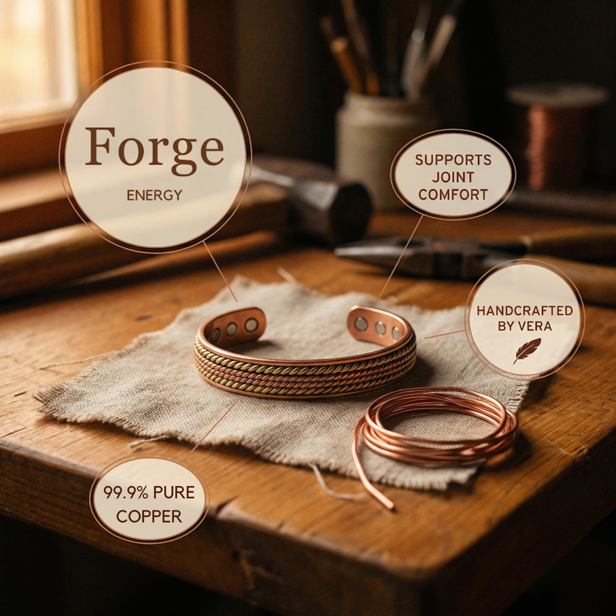 Smith’s Forge Copper Bracelet