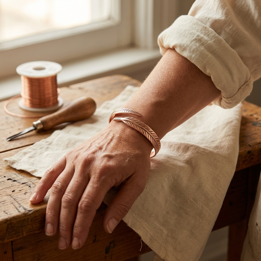 Smith's Root Copper Bracelet