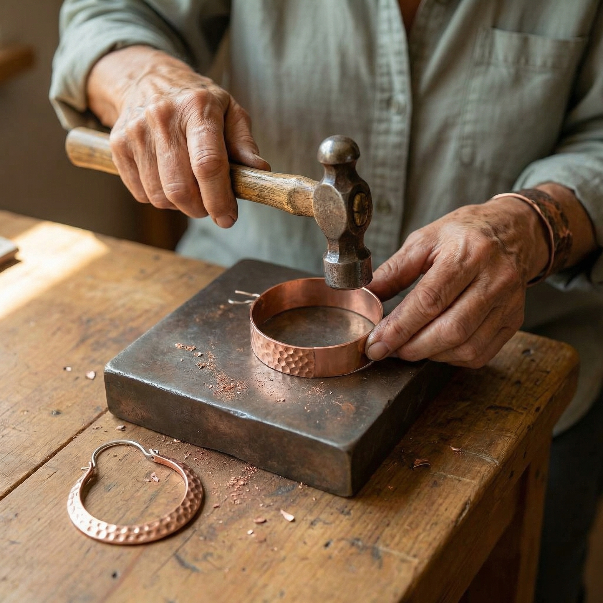 Smith's Ember Copper Earrings