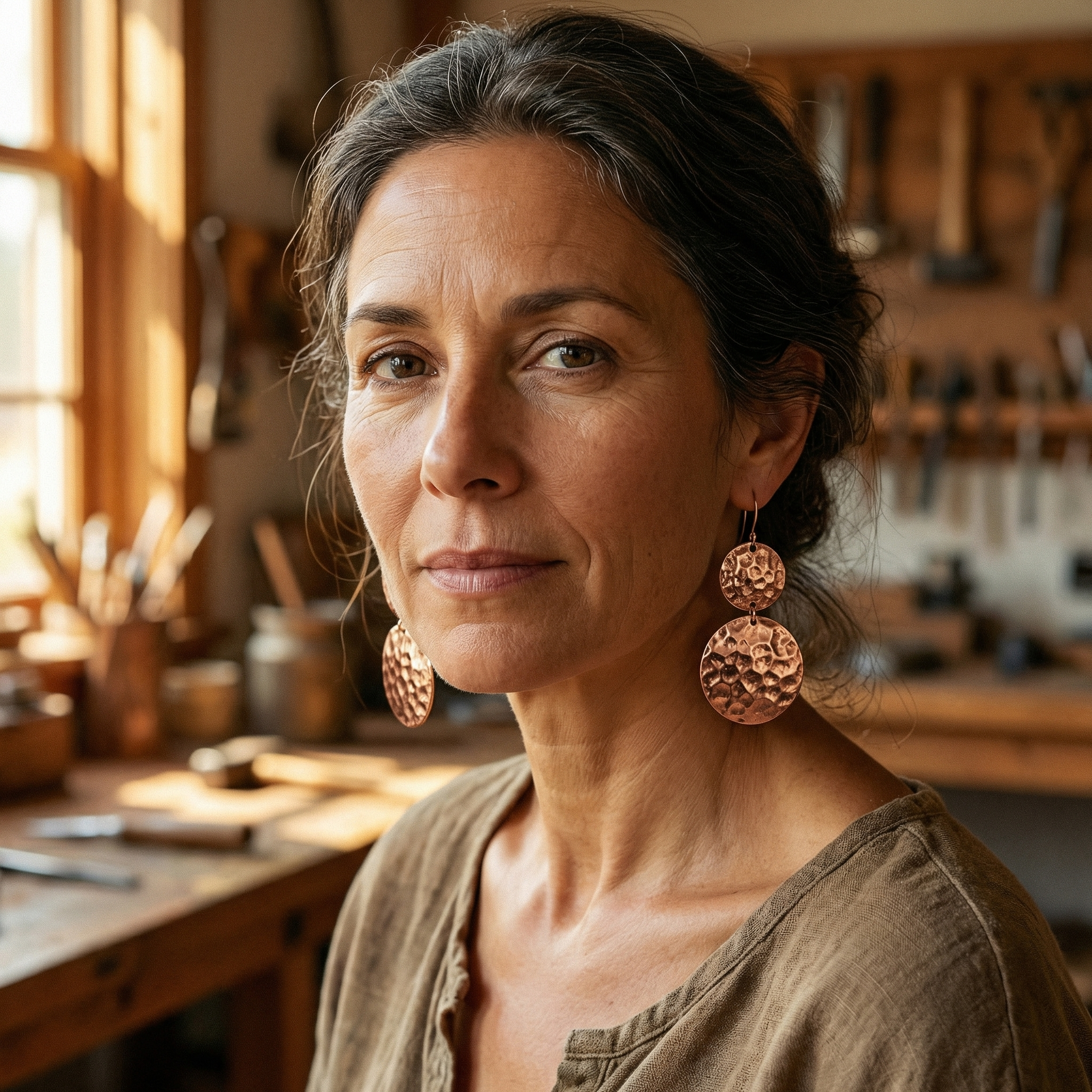 Smith's Solstice Copper Earrings
