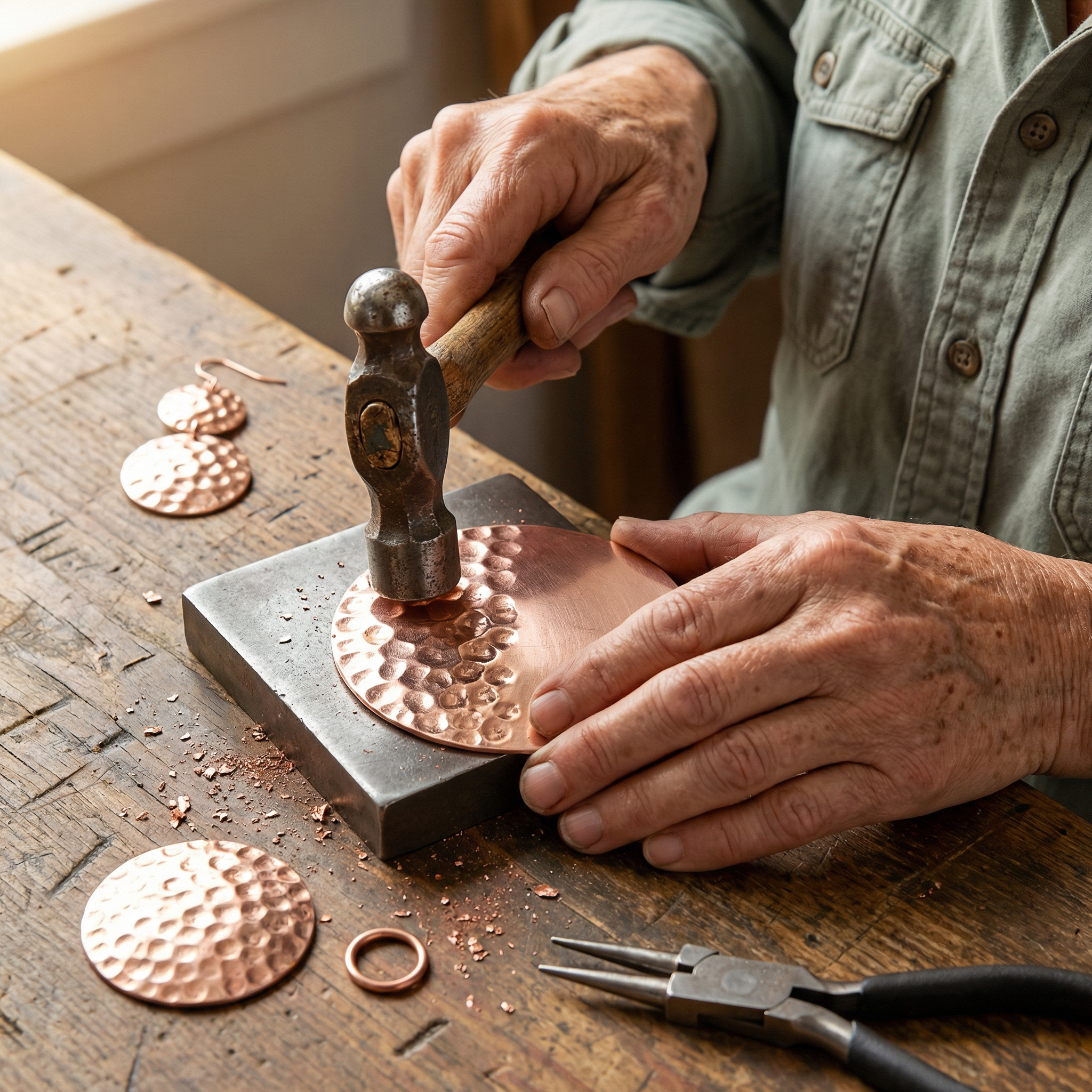Smith's Solstice Copper Earrings