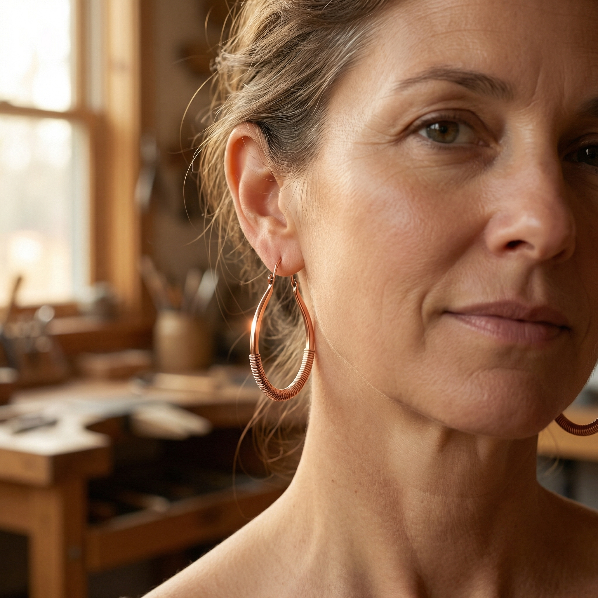 Smith's Creek Copper Earrings