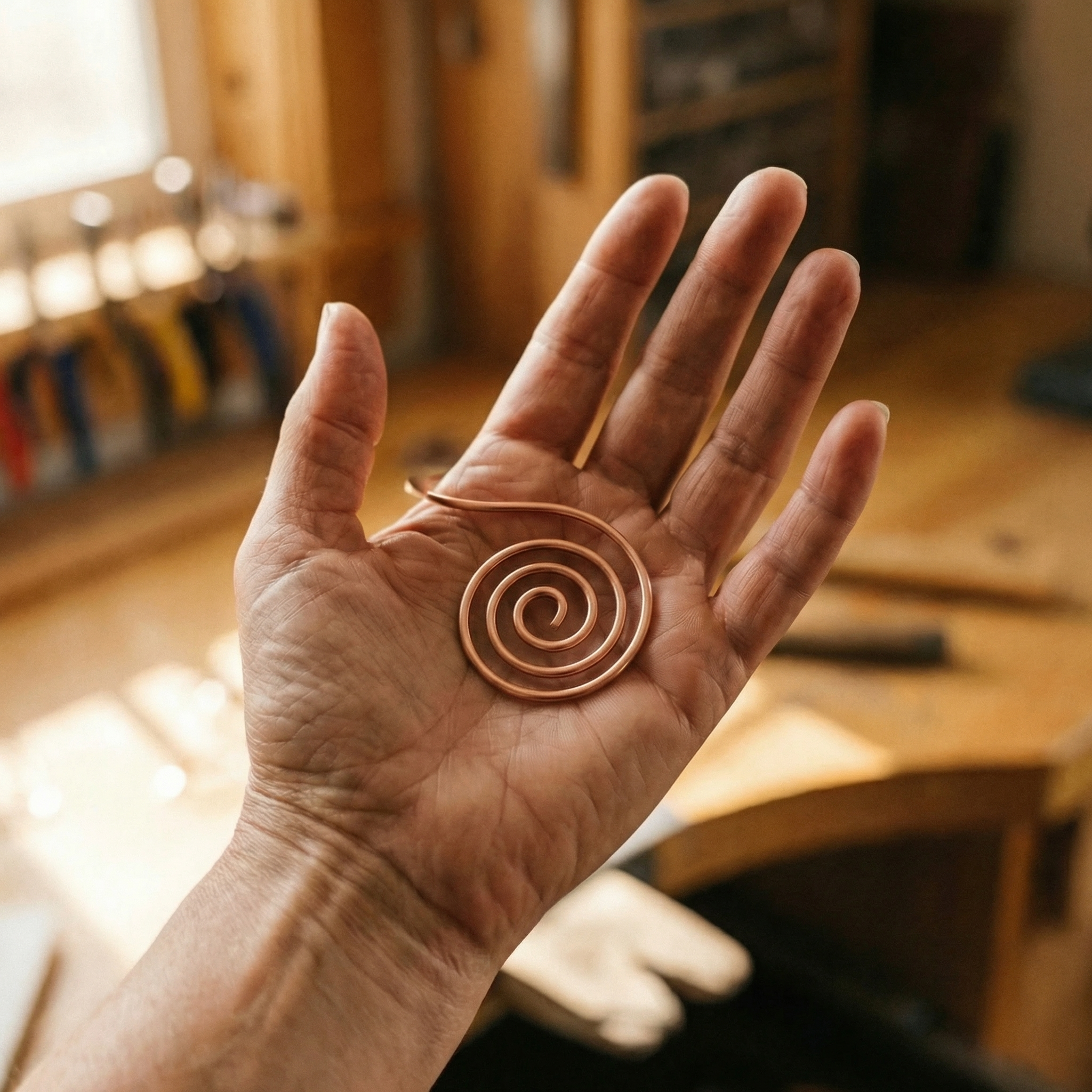 Smith's Flow Copper Hand Spiral