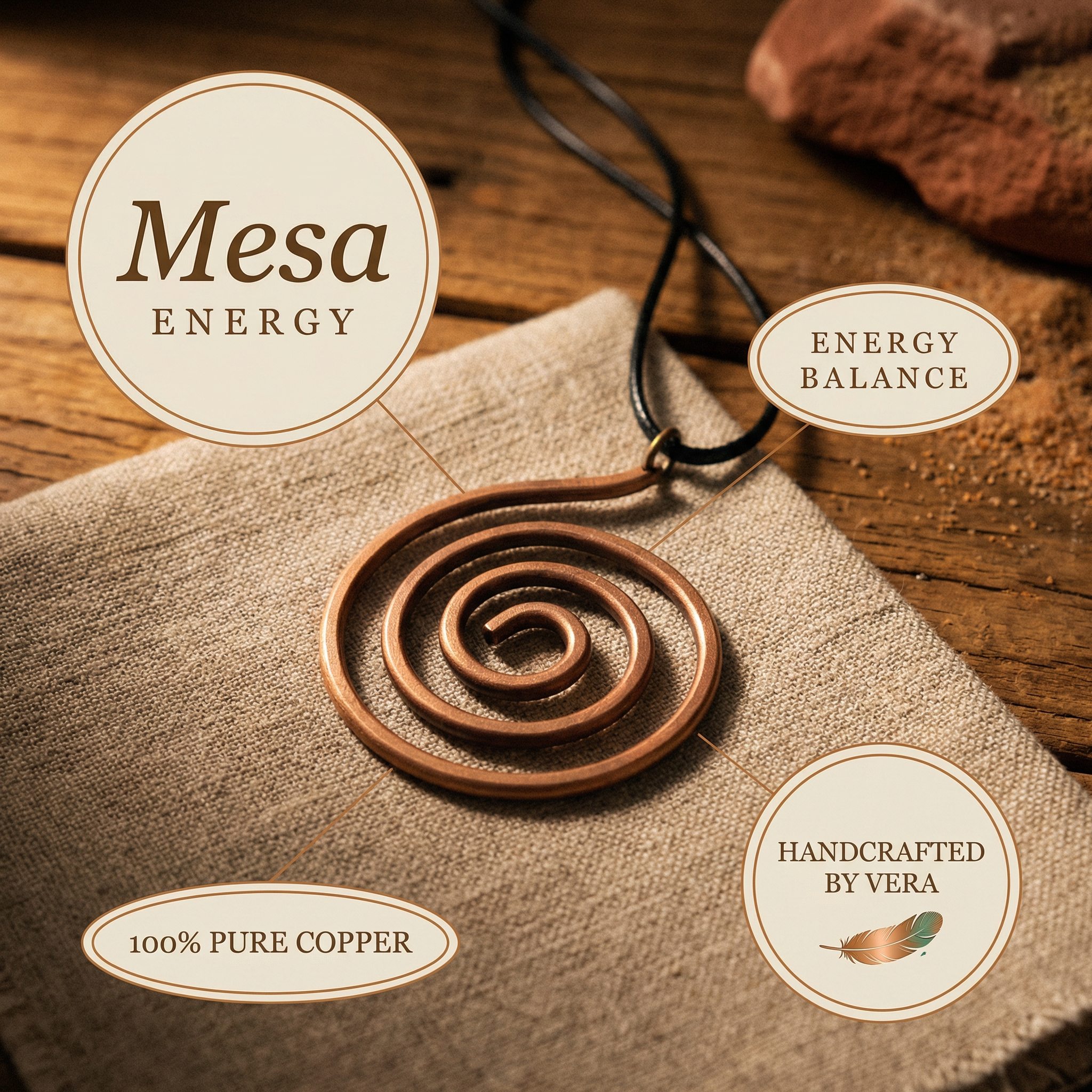 Smith's Mesa Copper Necklace