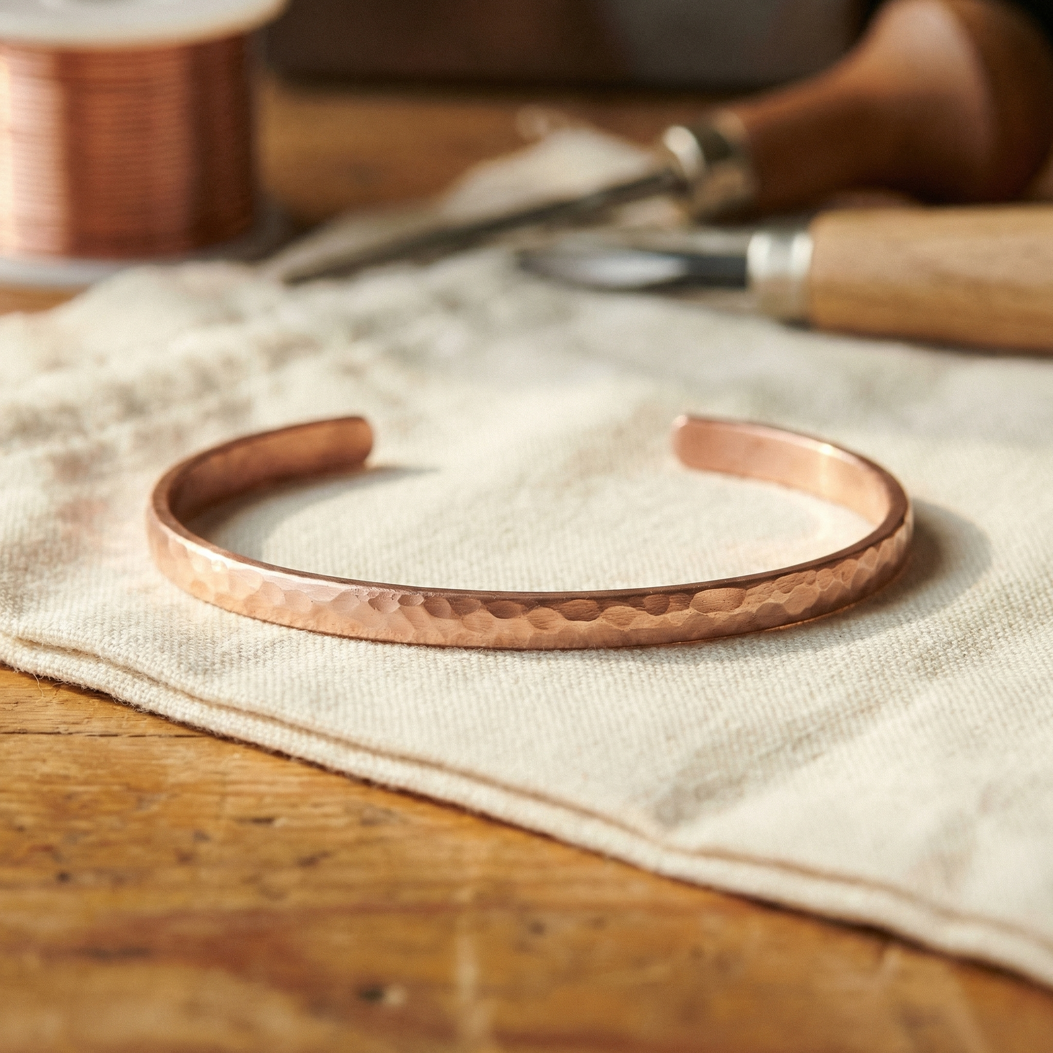 Smith's Sand Copper Anklet