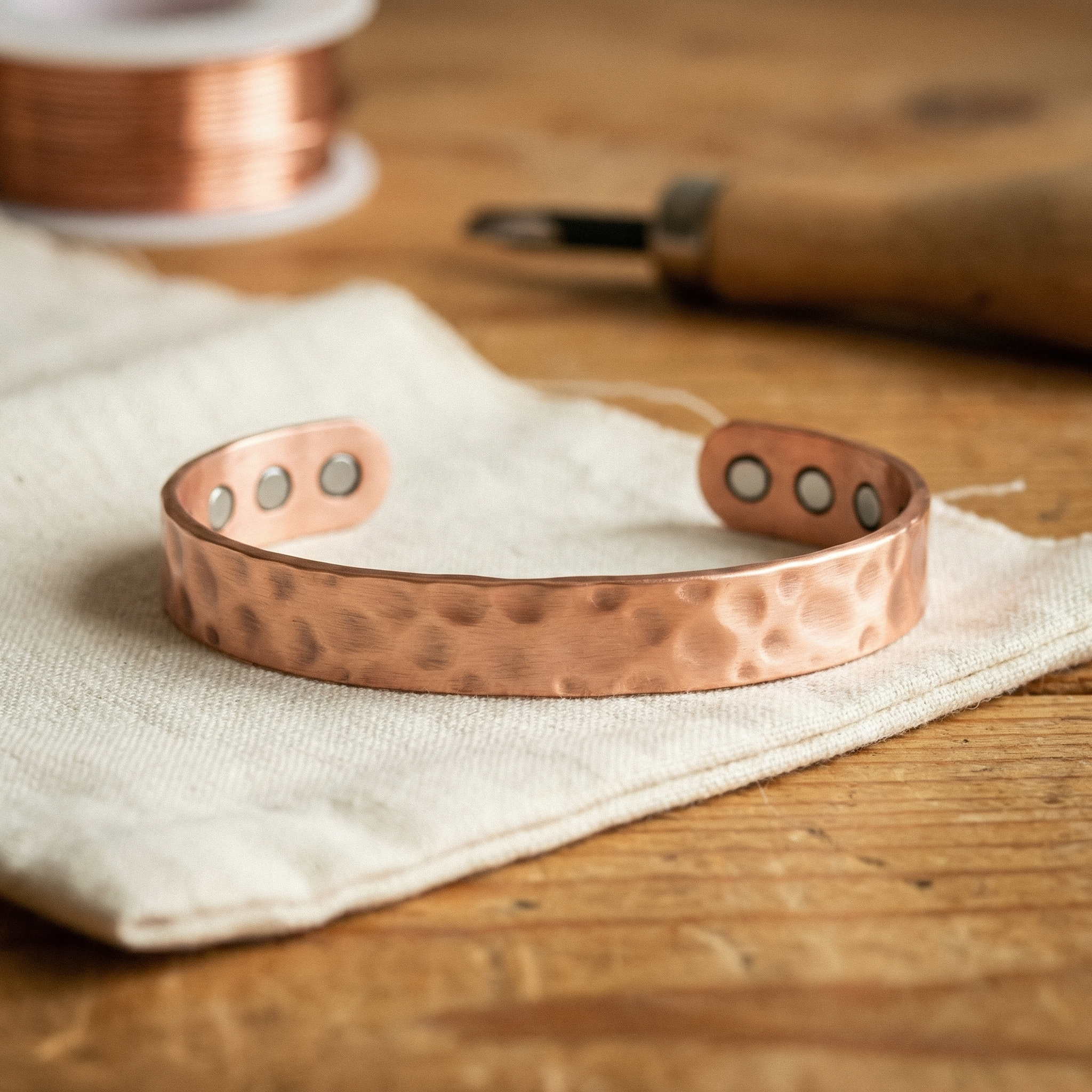 Smith's Lodestone Copper Bracelet