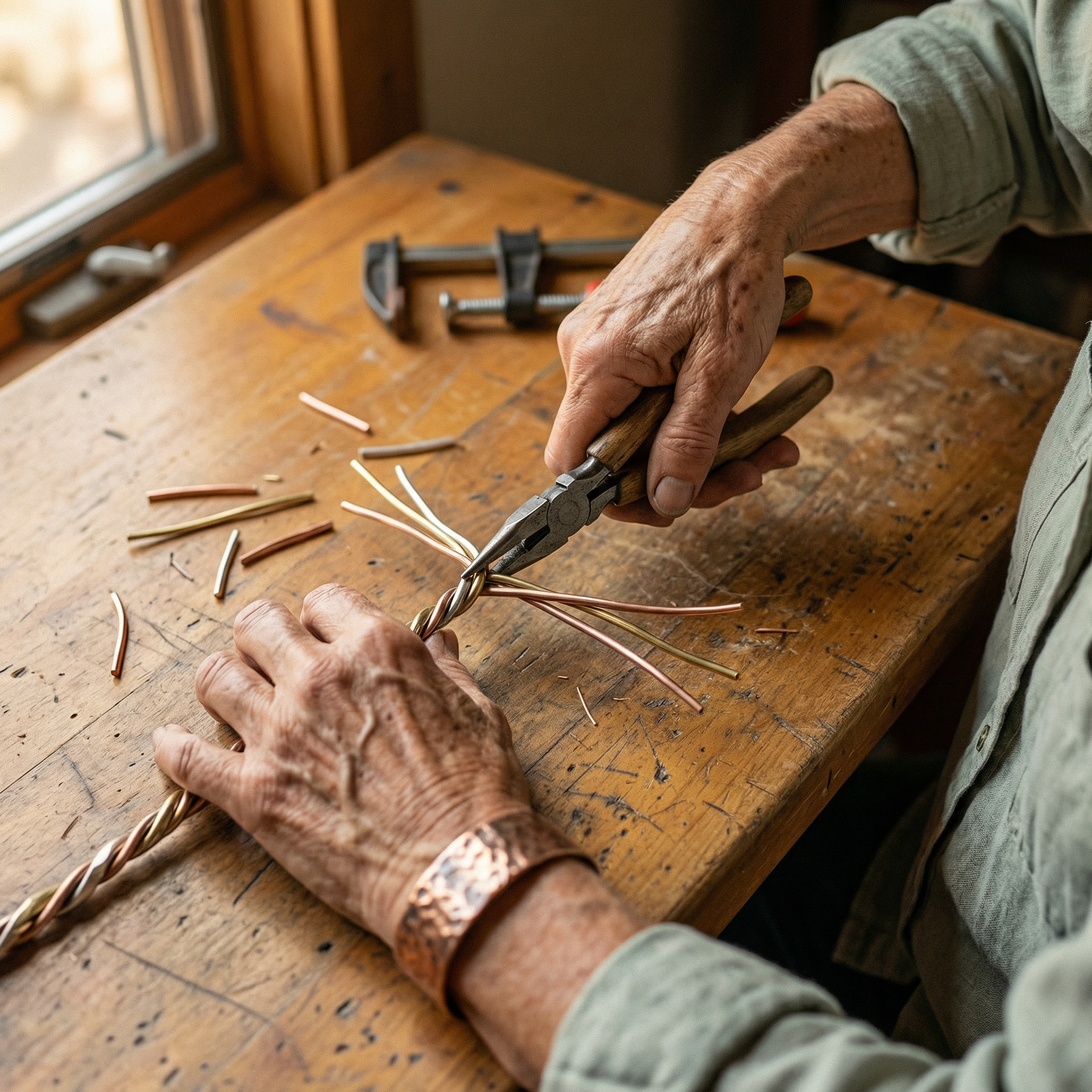 Smith's Stone Copper Bracelet