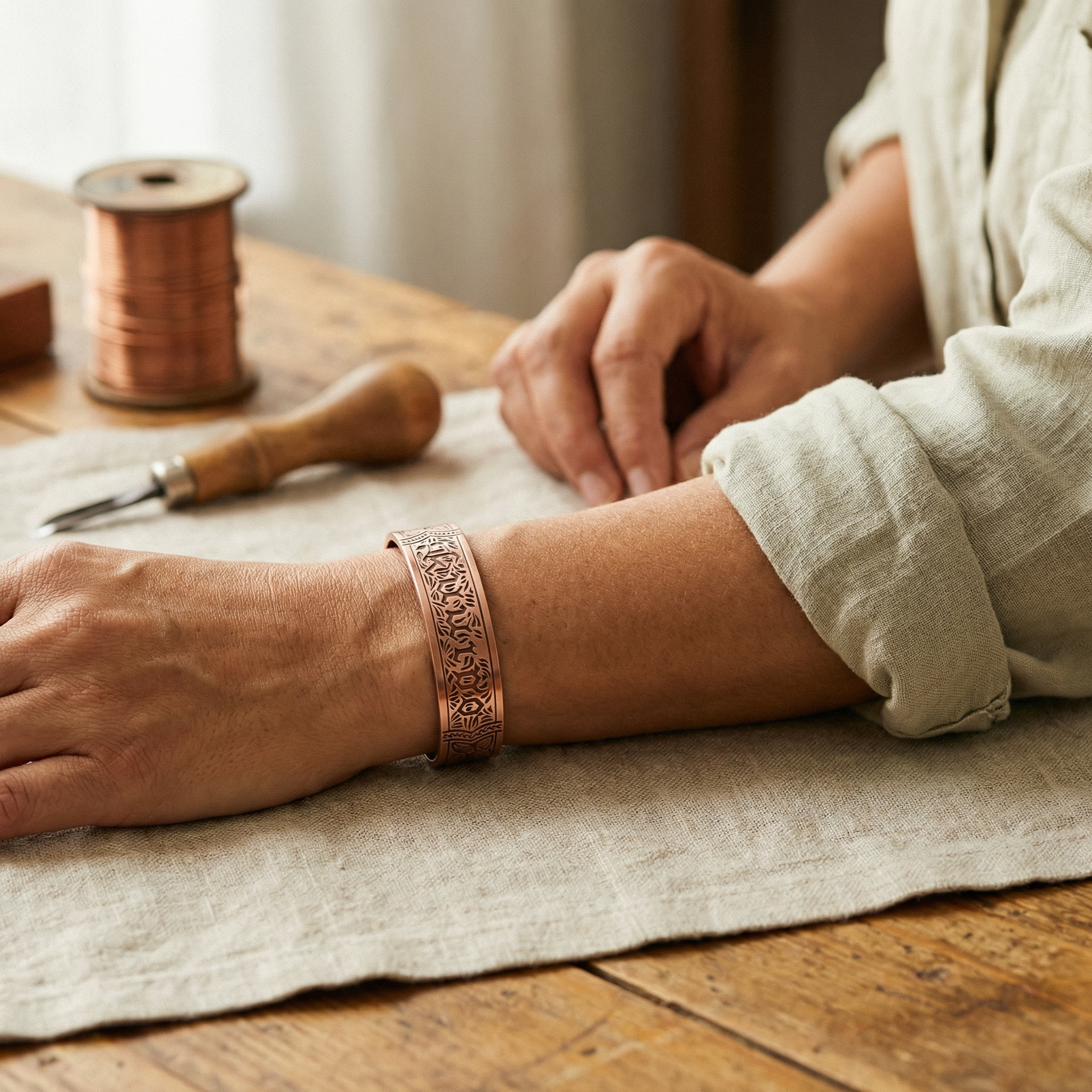 Smith's Drift Copper Bracelet