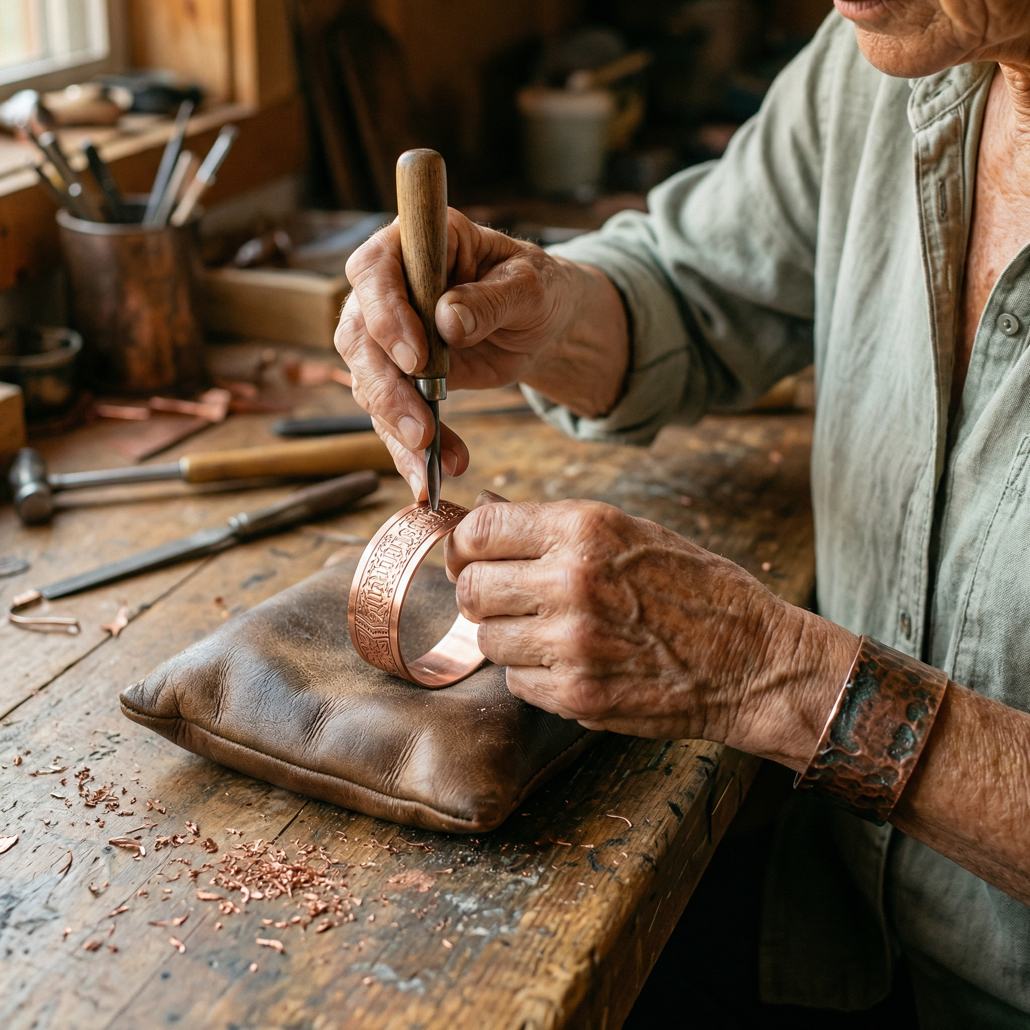 Smith's Drift Copper Bracelet