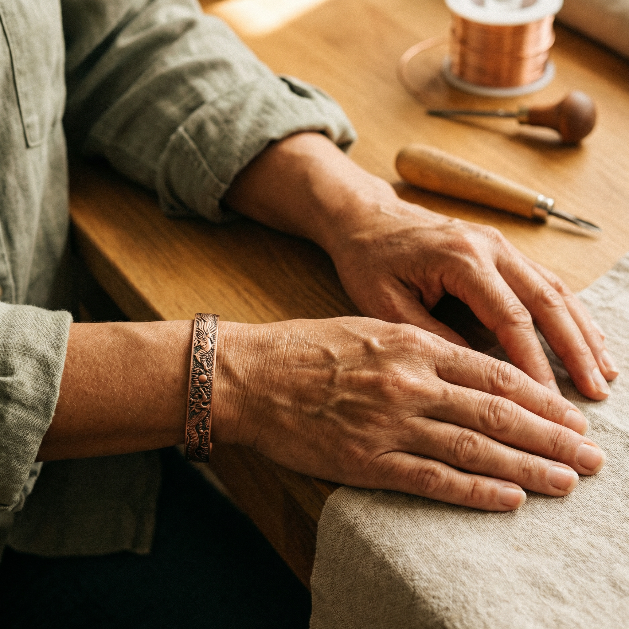 Smith's Loam Copper Bracelet
