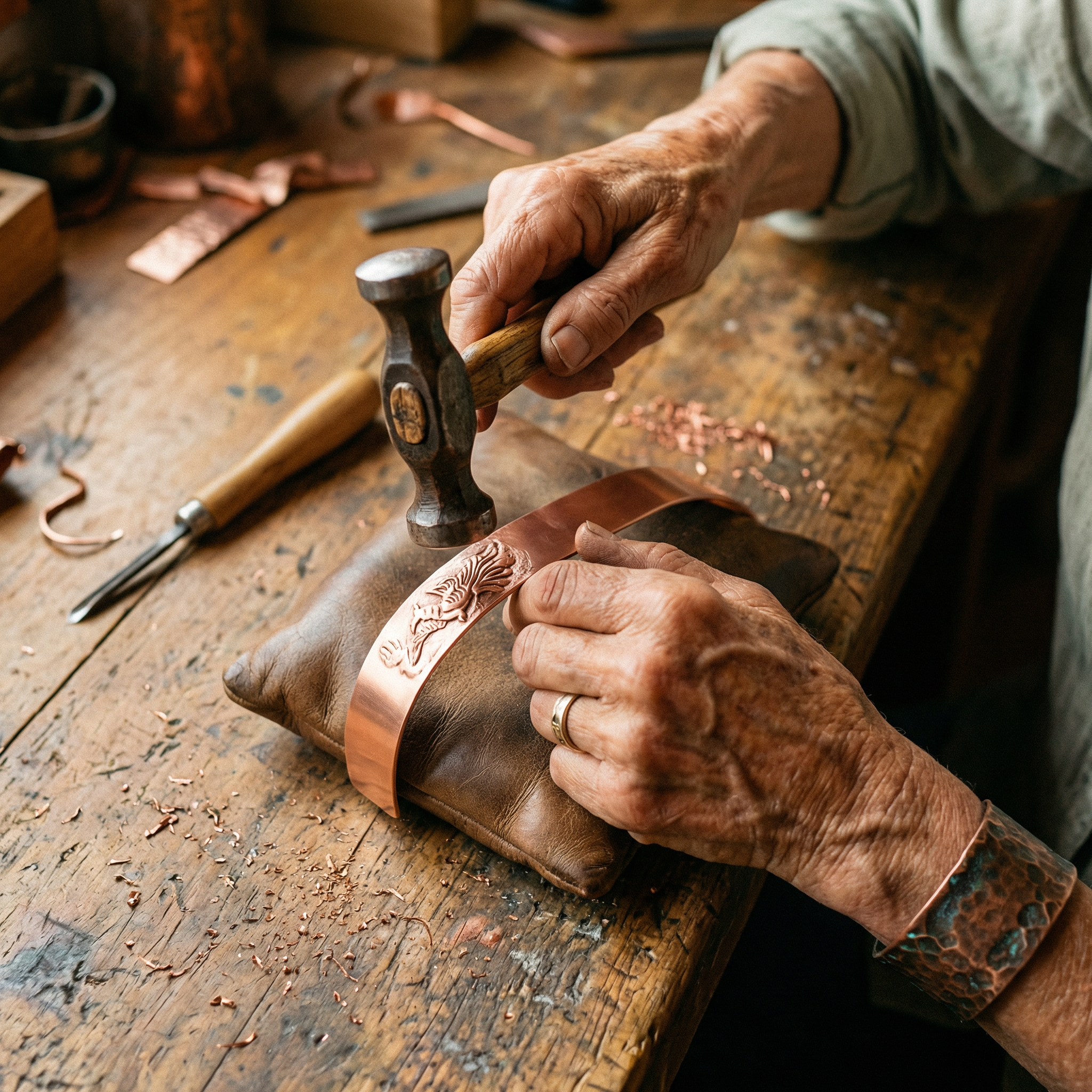 Smith's Loam Copper Bracelet