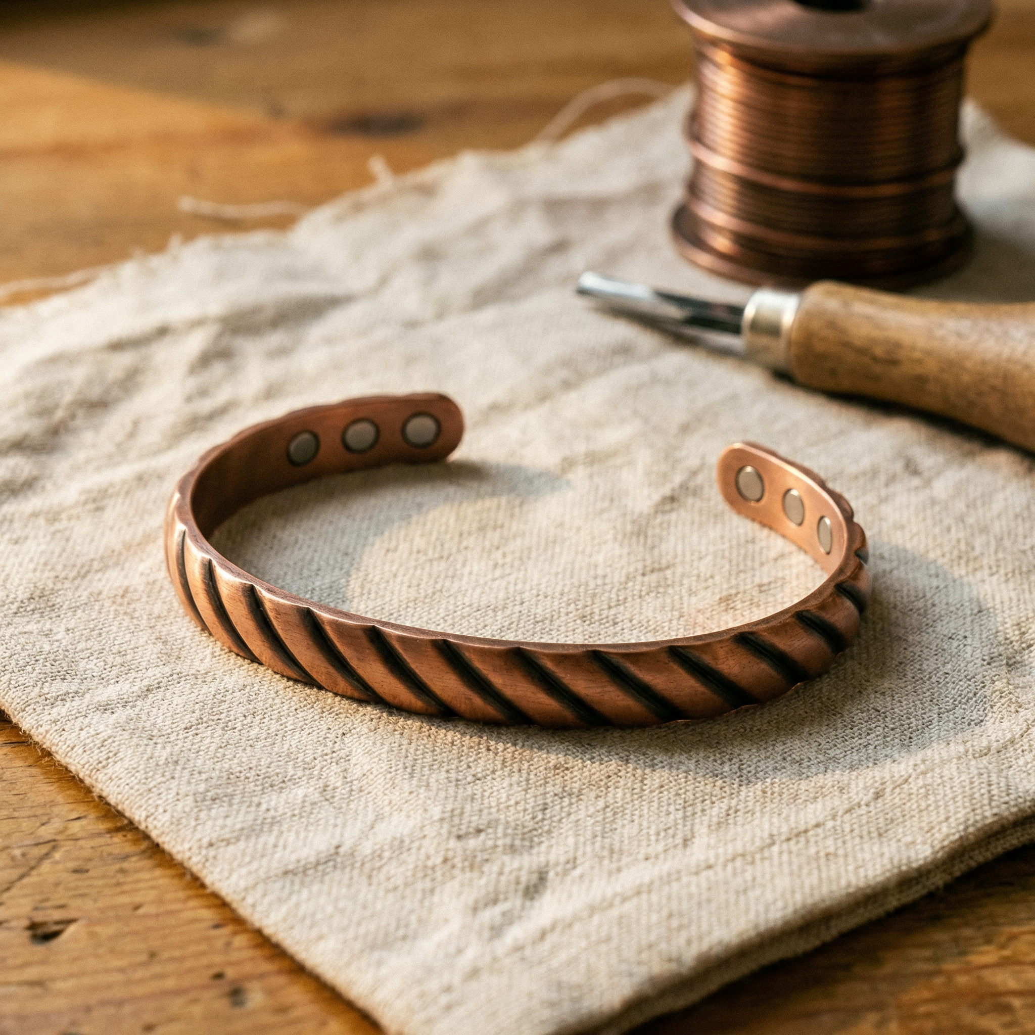 Smith's Thorn Copper Bracelet