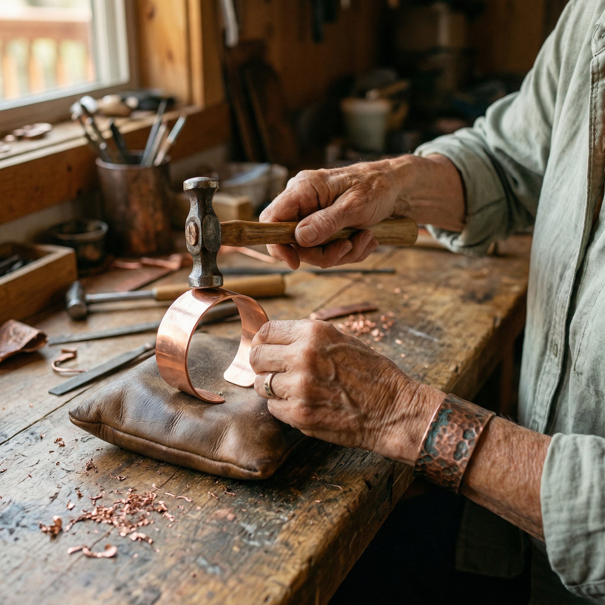 Smith's Hearth Copper Ring