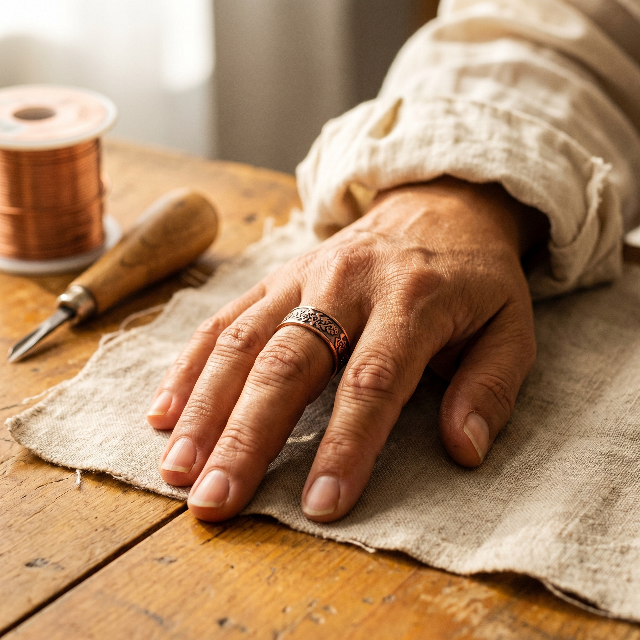 Smith's Clag Copper Ring