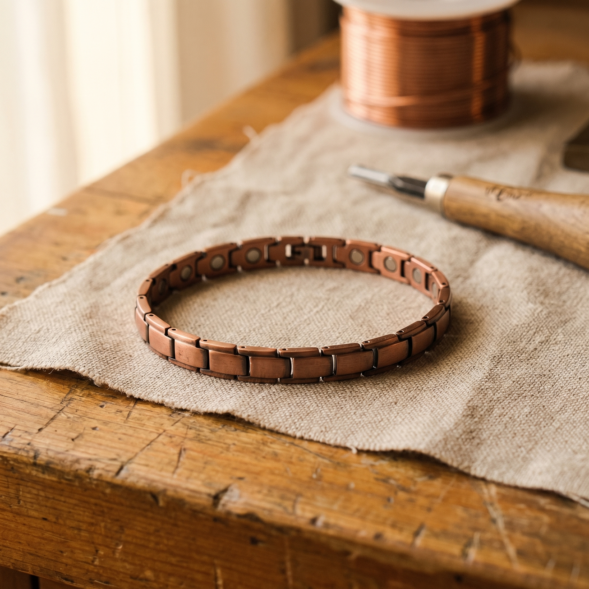 Smith's Shore Copper Anklet