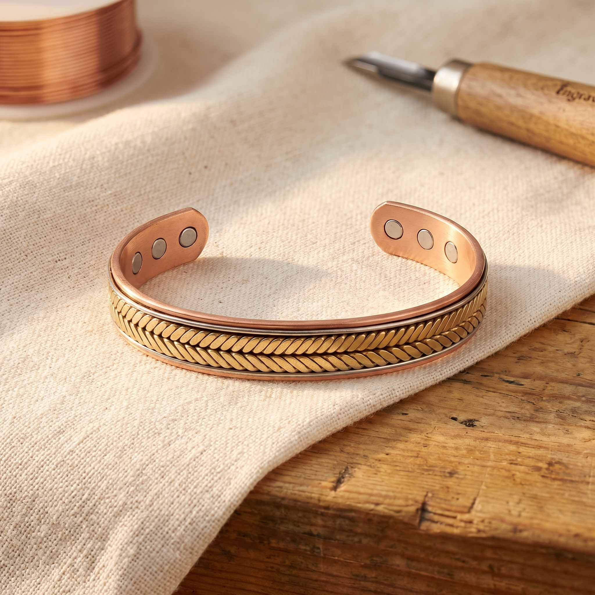 Smith's Harvest Copper Bracelet