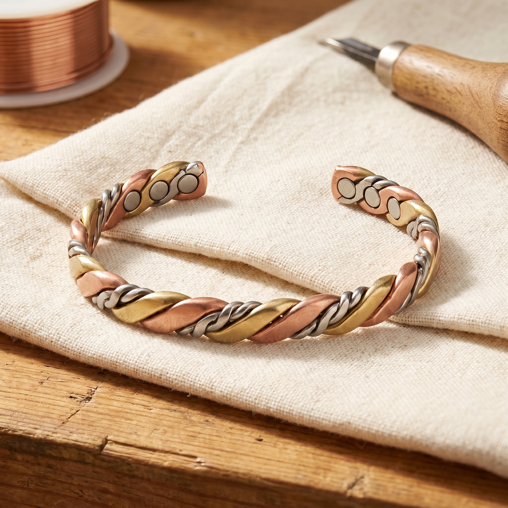 Smith's Stone Copper Bracelet