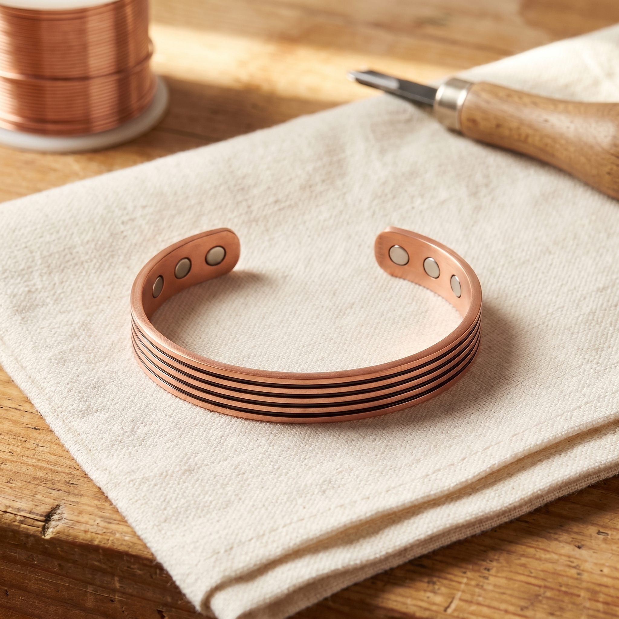 Smith's Sage Copper Bracelet