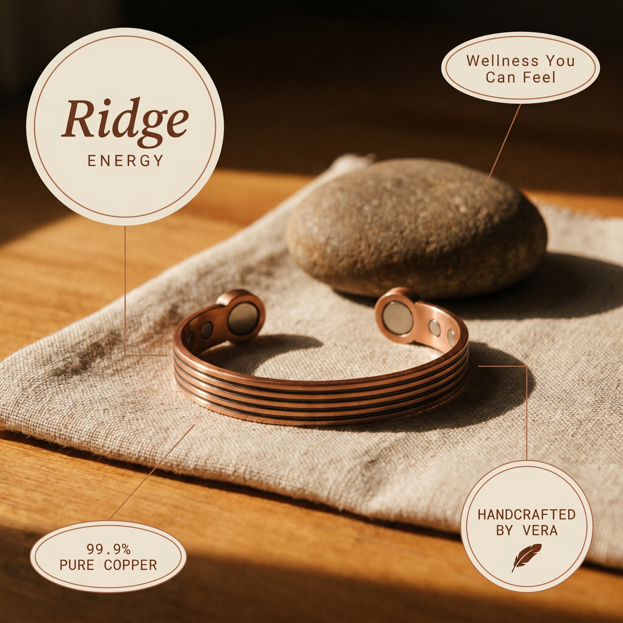 Smith's Ridge Copper Bracelet