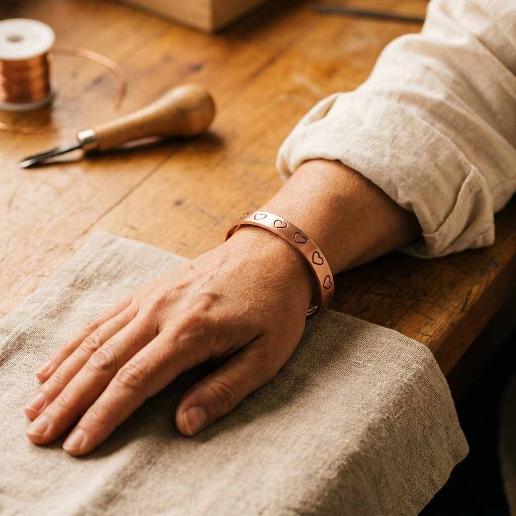 Smith's Hearth Copper Bracelet