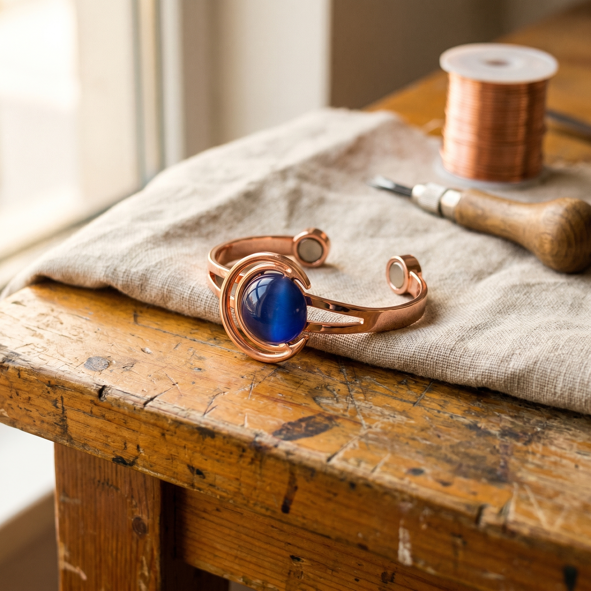 Smith's Sphere Copper Bracelet