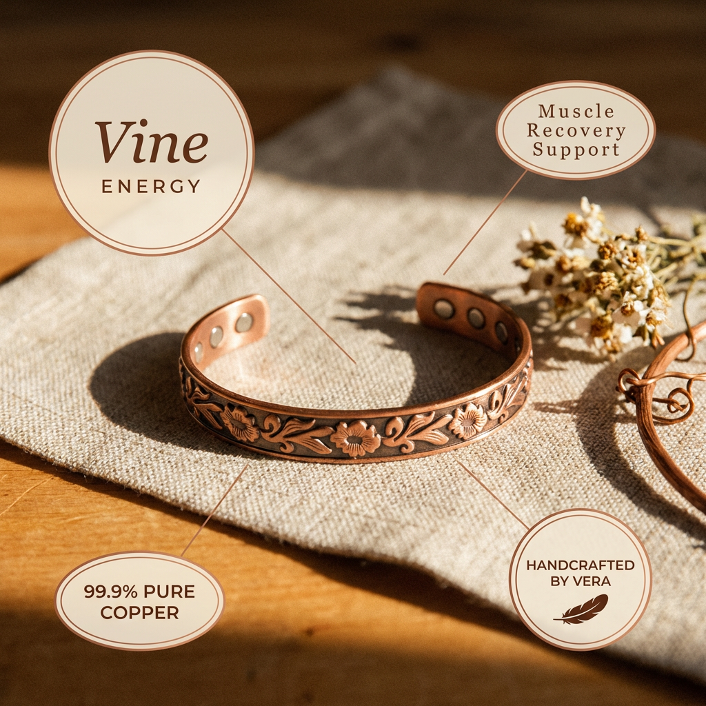 Smith's Vine Copper Bracelet