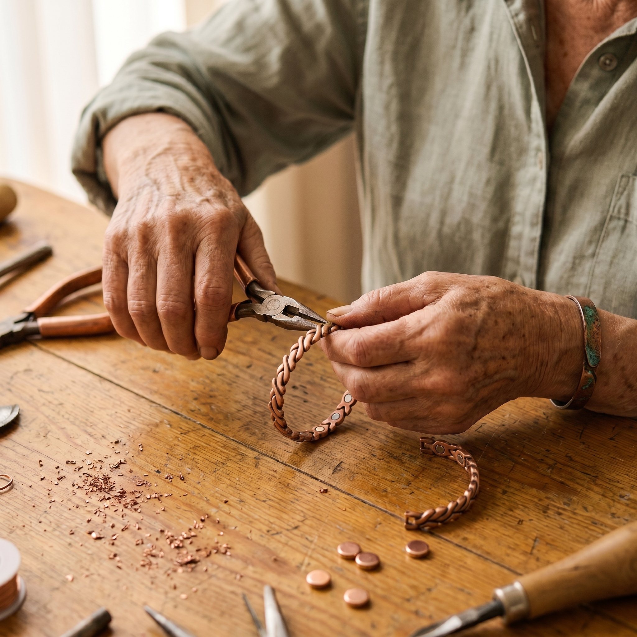Smith's Dune Copper Anklet