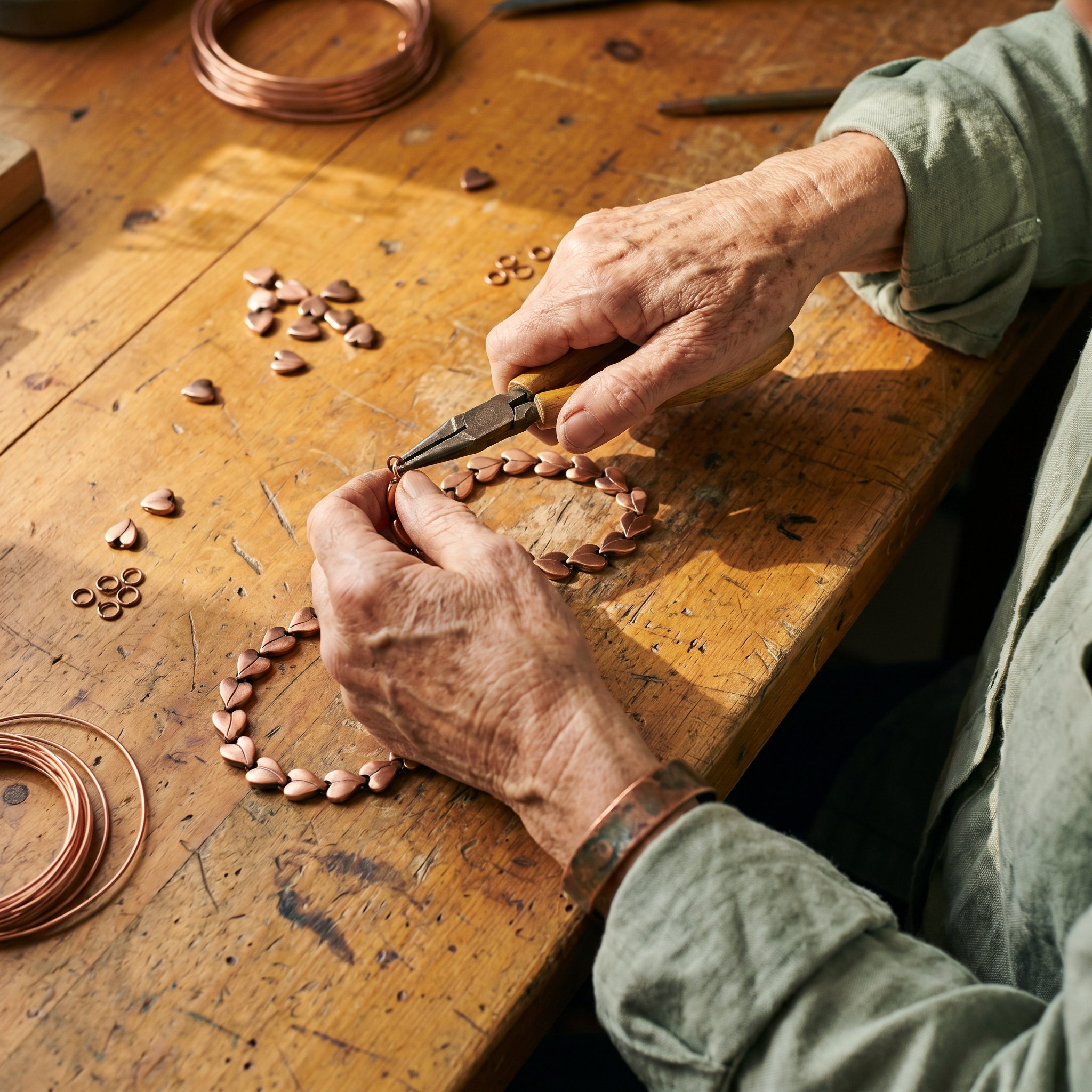 Smith's Briar Copper Necklace
